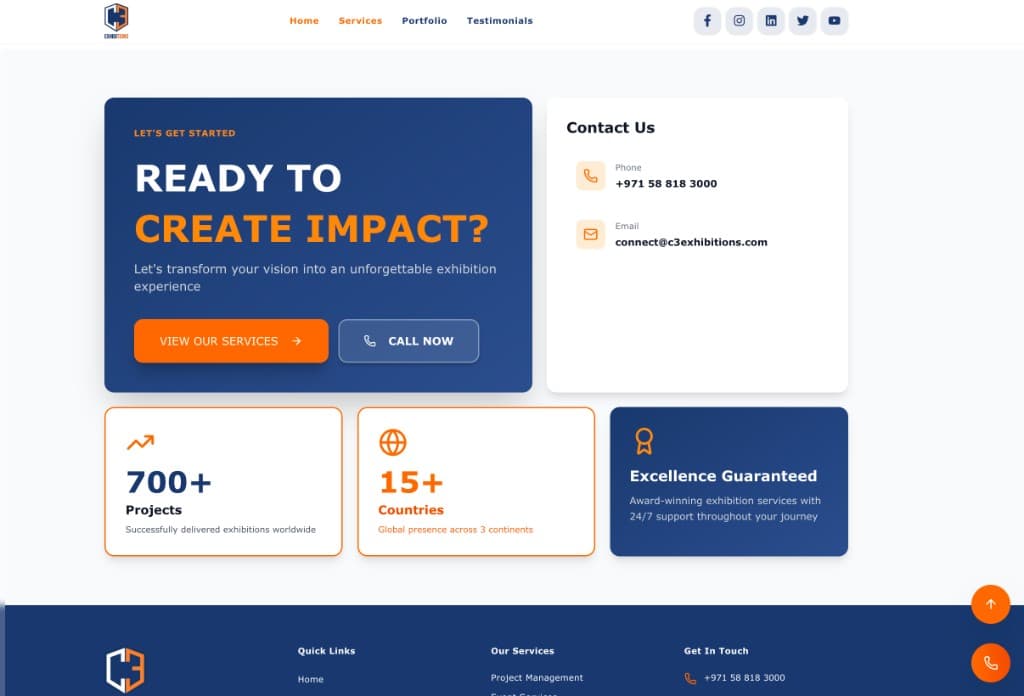 C3 Exhibitions — C3 Exhibitions C3 Exhibitions: C3 Exhibitions — product screenshot